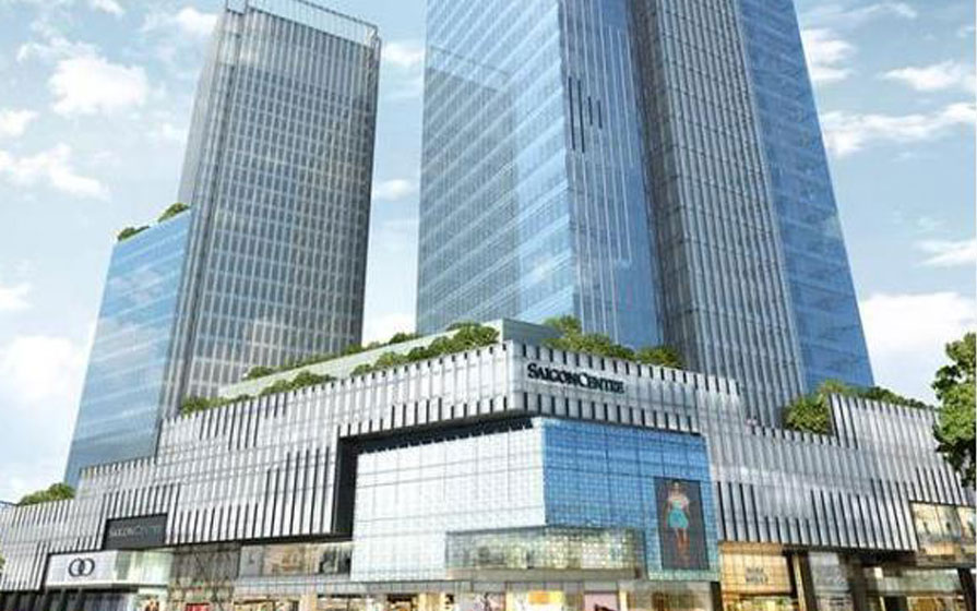 越南胡志明市西貢中心